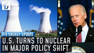 White House Announces Historic Shift to Nuclear Power Reopenings Expansion and Funding [upl. by Neladgam]