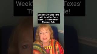 Can You Get Extra Time with Your Kids Every Week Discover Texas’ New Thursday Rule [upl. by Ynaffital724]