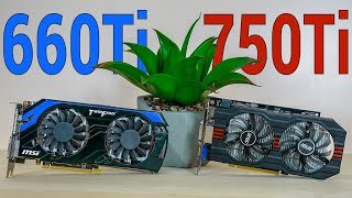 GTX 750Ti vs GTX 660Ti in 2018 [upl. by Alejandrina447]