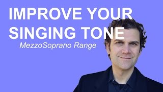 Singing Warm Up  How to Improve Your Tone  Mezzo Soprano Range [upl. by Cyprus]