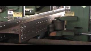 Peddinghaus PCD 1100A CNC Beam Drill Line [upl. by Damali706]