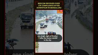 Bescom Receives Over 17000 Complaints After Downpour in Bengaluru  SoSouth [upl. by Naima]