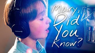 Mary Did You Know  Ave Maria  Boy Soprano Cover [upl. by Reiners843]