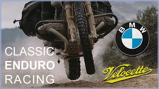 ENDURO RACING ROUND 2 13  R80ST quotBerthaquot gets upgrades quotMutantquot is a velocette [upl. by Clovah]