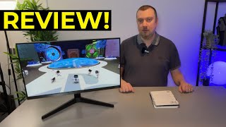 SAMSUNG T350 is a decent budget Monitor My Review [upl. by Ykvir]