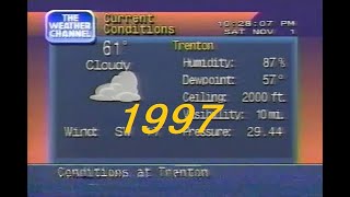 Weather Channel 1997 music mix [upl. by Acinorahs]