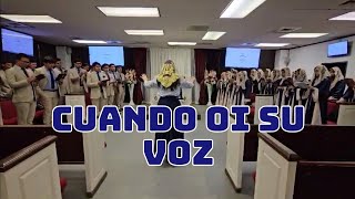 Cuando Oi Su Voz  LLDM  Coro Houston Champions [upl. by Naeruat]