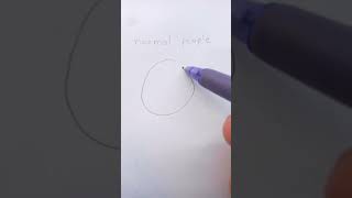 How the normal people and artist draw circle artist [upl. by Boorer210]