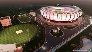 Cochin Sports City by KCA Unveiling Indias Greenest Sports Destination  Architectural Rendering [upl. by Romie487]