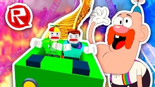 UNCLE GRANDPAS ROLLERCOASTER  Roblox [upl. by Dunton778]