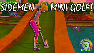 FUNNY 3D ULTRA MINIGOLF 1 with The Sidemen Mini Golf [upl. by Griggs]