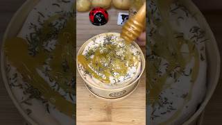 👩🏼‍🍳 Recette  Mont d’or rôtie au miel 🍯🧀 food cook eat cooking cheese asmr recipe [upl. by Htiduj]