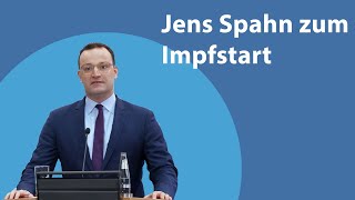 Jens Spahn zum Impfstart [upl. by Pavyer]