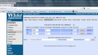 How to Vicidial Recycle Leads [upl. by Mosley859]