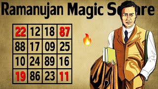 Ramanujan Magic Square [upl. by Tiemroth]