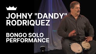 Johnny quotDandyquot Rodriquez Bongo Solo  Remo [upl. by Hayikat]