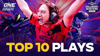 The 10 BEST PLAYS of VCT Masters Madrid SO FAR [upl. by Mortie572]