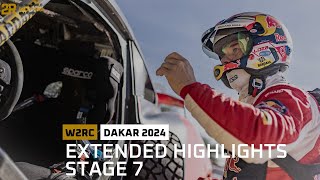 Extended highlights  Stage 7  Dakar  w2rc [upl. by Ellimahs]