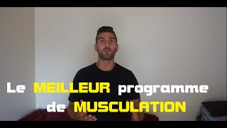 Le MEILLEUR programme de MUSCULATION [upl. by Ellicul]