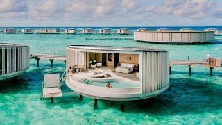 THE RITZCARLTON MALDIVES  Phenomenal luxury resort full tour [upl. by Swart]