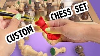 Making a Custom Chess Set Pt 1 [upl. by Annasor564]