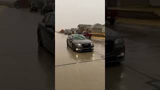 Some fun in the rain 😉 chrysler 300soon shorts viralvideo [upl. by Wehttam275]