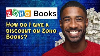 How do I give a discount on Zoho Books [upl. by Wrennie844]