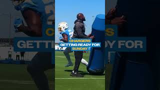 chargers prep for chiefs 👷‍♂️ shorts [upl. by Ylyl306]