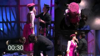 Classic Clips quotMary Poppinsquot Costume Quick Change 2011 [upl. by Malina]