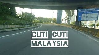 JALAN DI MALAYSIA SEPI SAAT CUTI UMUM [upl. by Dibb]