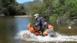 KTM640 Adventure riding Australia Part 6 Day 6 [upl. by Redvers]