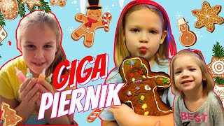 ŚWIĄTECZNY PIERNIK GIGANT I PIERNICZKI vlogmas [upl. by Nywrad]