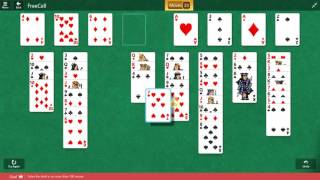 Microsoft Solitaire Collection  FreeCell  December 21 2016 [upl. by Esilrahc]