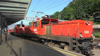 Feldkirch Nahgüterzüge ➡️Bludenz mit Taurus Rh1063 amp Rh2068 [upl. by Chalmers]