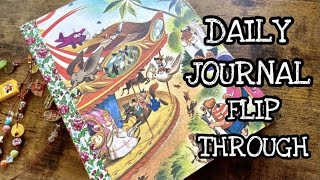 Personal Journal Flip Through Video  Disney Scrapbook Flip Through  Creative Journal [upl. by Ollehcram]