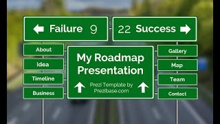 My Roadmap Presentation Template for Prezi [upl. by Rhyner]