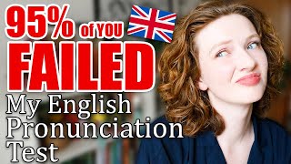 How good is YOUR English pronunciation 5 PASS THIS TEST [upl. by Sochor671]