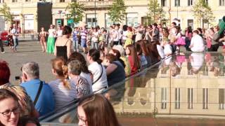 Flash mob ZORBA  Vino sa traiesti prin muzica si dans [upl. by Anetsirhc911]