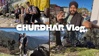 Churdhar Trek  Trek in Himalayas Highest Peak Of Sirmaur Himachal Pradesh [upl. by Bruell127]