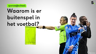 Waarom is er buitenspel in het voetbal  Sporza  school 14 [upl. by Oretna]