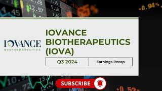 Iovance Biotherapeutics IOVA Q3 2024 Earnings Amtagvi Driving Record Revenue and Reducing Losses [upl. by Donovan]