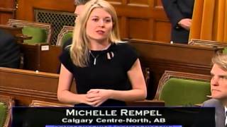 Michelle Rempel  Statement in the House of Commons March 6th 2013 [upl. by Burrows]