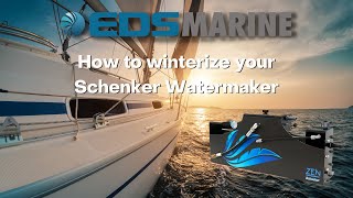 How to winterize your Schenker Watermaker [upl. by Ornie]