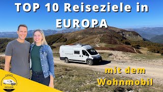 mit dem WOHNMOBIL in EUROPA unterwegs  TOP Reiseziele für 2024 [upl. by Dnomayd]