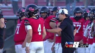 Prep Football St Michael Albertville at Coon Rapids 91324 [upl. by Koloski315]