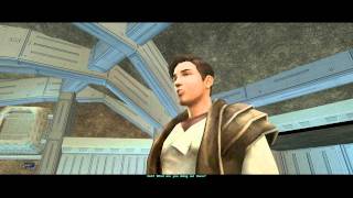 Star Wars KotOR 2 Atton Romance 1 Meeting Atton on Peragus [upl. by Ynohta]