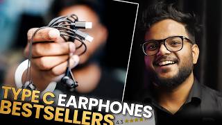 I Tested  4 Type C Earphones 2024 Amazon Bestsellers under ₹500 [upl. by Maryl798]