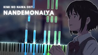 Nandemonaiya  Piano tutorial [upl. by Bouton]