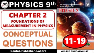 Conceptual Questions  Chapter 2  Foundations Of Measurement In Physics  9th  Cantab Publishers [upl. by Aland]