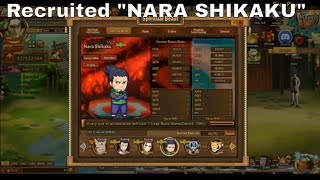 Recruited quotNARA SHIKAKUquot ► Unlimited Ninja  Ninja Classic  Anime Ninja  Ninja World Online [upl. by Vieva705]